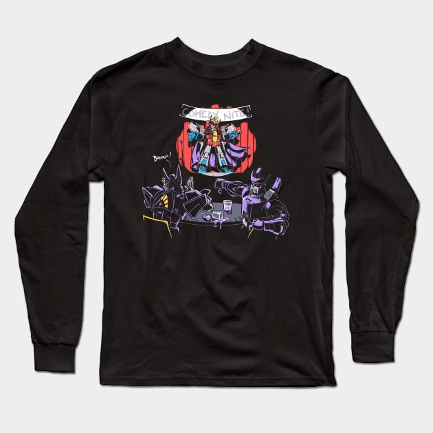 Bad Comedy Long Sleeve T-Shirt by obvian